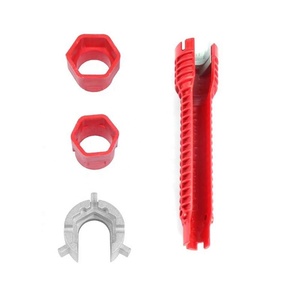 مفتاح متعدد الوظائف لحوض المطبخ والحمام، أداة تجميع أنابيب السباكة للحنفيات، مفتاح حوض 8 في 1 - Product Image 1