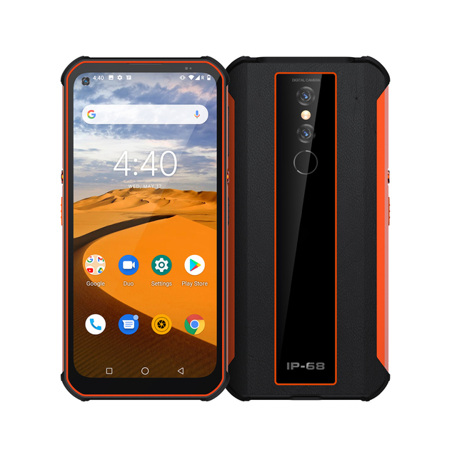 FP1 PRO Industrial Mobile Phone 6100mAh 6.35Inch Portable NFC Waterproof IP68 Durable QR Code 8-Core PDA