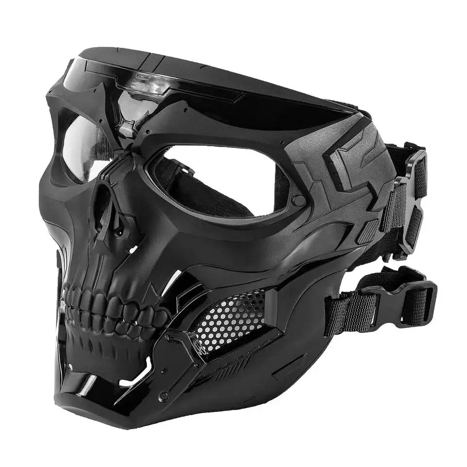 ZJFIT保護マスクパーティーヘルメット戦術装備エンジンなしユニセックスクリスマスク