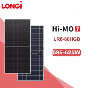 Panel Solar Longi Solar Energy Hi-MO7 LR8-66HGD 595-625M 610W 615W Tipo N Topcon de Silicio Monocristalino Dual de 600W 595W en Stock - Product Image 2