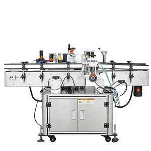 Chengkai Fully Automatic Dual Front Back Wine <b>Labeler</b> Electric Vertical Bottle <b>Labelling</b> <b>Machine</b> PLC High-Accuracy Paper - Product Image 1