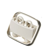 Écouteurs 4-en-1 rotatifs intra-auriculaires à clipser, conception sans fil, réduction du bruit et ajustement personnalisé ; Modèle OWS double oreille, best-seller