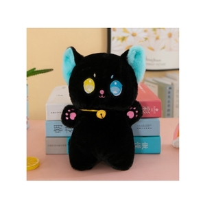 Jouet en peluche durable et personnalisé avec broderie d'animaux Style zoo super doux pour chat d'anniversaire Soulagement du stress 24cm - Product Image 1