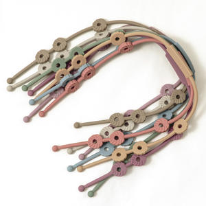 TOGNTU Anti-goccia in Silicone massaggiagengive catena di sicurezza per uso alimentare ciuccio porta prodotti regalo per neonati forniture per bambini - Product Image 1