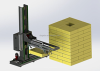 Robot collaboratif de palettisation de cartons, robot de palettisation pour cartons, fûts, seaux, produits de peinture