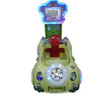 Monnayeur Intérieur Sport Manège Fleur Bulle Voiture Pour Enfants Machine de Jeu À Vendre