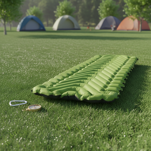 Matelas de couchage gonflable Static V2 |   Lit d'air portable, ultraléger, facile à gonfler, pliable pour le camping, la randonnée et la marche à pied - Product Image 1