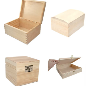Multi-Functional Wooden Vegetable Solid Storage Decorative Box Wood Crate Storage Box Wood Crafts