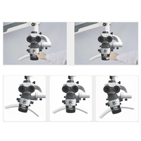 Microscope chirurgical dentaire AM-5000 / Microscope opératoire électrique avec lentille varifocale / Système de caméra 4K intégré