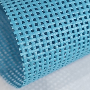 Tissu de maille de polyester enduit de PVC de vinyle de prix d'usine anti-UV et à haute déchirure <span class=keywords><strong>pour</strong></span> les expéditions fluviales et le matériel de pagaie. - Product Image 3