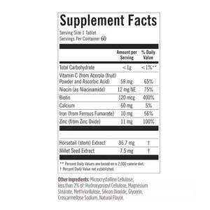 Tabletas de Suplemento para el Crecimiento del Cabello de Marca Privada que Contienen Vitamina C, Complejo de Colágeno Aminomar, Suplementos para el Crecimiento del Cabello - Product Image 2