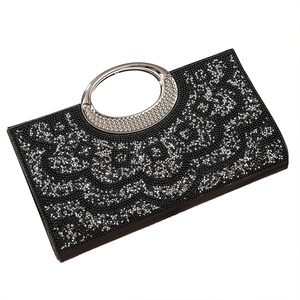 Women Glitter Clutch Purse Crystal Diamond Evening Bag Sparkling Shoulder Bag for Wedding Cocktail Party Prom - Product Image 4