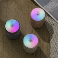 2025 Vente Chaude Portable USB Mini Humidificateur Cool Mist Car Aroma Diffuseur Lumières Colorées pour Bureau Hôtel En Gros Bureau