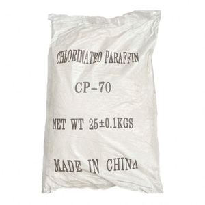 Parafina Clorada 70% / Cera de Parafina Clorada (C22-C30) Polvo Blanco Sólido de Grado Industrial, Punto de Fusión 70 - Product Image 1
