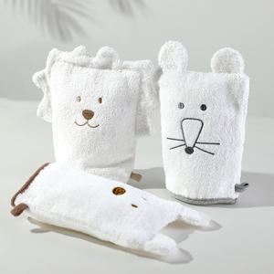 Animal de dibujos animados bebé cuerpo depurador ducha guante Spa masaje baño guantes - Product Image 4