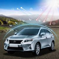 77% VLT Kaca Film Mobil Nano Keramik Anti UV, Insulasi Termal Transparan Tinggi untuk Kontrol Panas Kaca Mobil