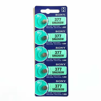 Baterai Kancing Jam Tangan Alkaline Bersertifikat ROHS Grosir SR626SW SR621SW 371 395 15V