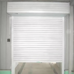 Porte à enroulement rapide en aluminium, antivol, design moderne, pour quais de chargement logistique et entrepôts - Product Image 1