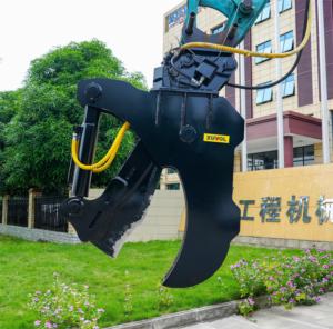XUVOL OEM/ODM M50 Tree Shear Timber Cut Grapple Excavator <b>Hydraulic</b> Simple Excavator Attachment <b>Cutter</b> - Product Image 2