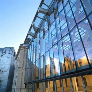 Sistema de Muro Cortina de Aluminio y Vidrio Moderno y Energéticamente Eficiente, Fachada Exterior Unificada para Edificios Comerciales de Gran Altura - Product Image 1