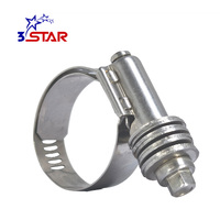 Collier de serrage pour tuyau en acier inoxydable 95 mm, type américain, à couple constant