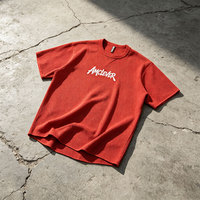 T-shirt de sport en maille gaufrée AMLClever, nouvelle collection été, tissu texturé, manches courtes, hauts uniques, streetwear décontracté, t-shirts unisexes