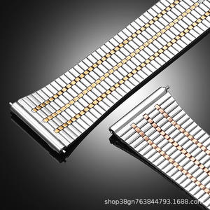 Correa de malla metálica para Apple Watch de 20 mm y 22 mm con hebilla de acero inoxidable para relojes inteligentes Samsung y Huawei - Product Image 3