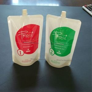 Machine semi-automatique de cachetage de remplissage de pot de yaourt en plastique de sauce <span class=keywords><strong>chili</strong></span> de remplisseur de piston liquide de boisson de sac de bec - Product Image 5