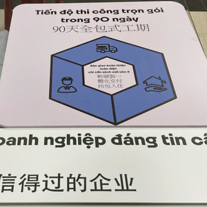 ป้ายอะคริลิคไมก้าพิมพ์ยูวีทิศทางในร่มและป้ายข้อมูลโรงงานการพิมพ์ยูวีจากเวียดนาม - Product Image 3