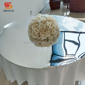 Alfombra de Pasillo para Bodas SMOOTH, Alfombra de Espejo Plateada, Pasillo Decorado para Bodas, Pasarela para Salón de Fiestas - Product Image 5