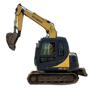 Miniexcavadora Hidráulica Usada Premium Hyundai 80 8T |   Máquina Compacta de Orugas Fabricada en Corea con Certificación EMC CE - Product Image 2