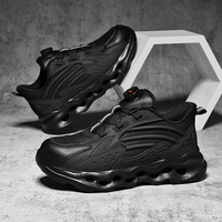Laçage rapide respirant Anti-écrasement spécifications métal antidérapant garde de sécurité travail hommes chaussures de sécurité à bout en acier