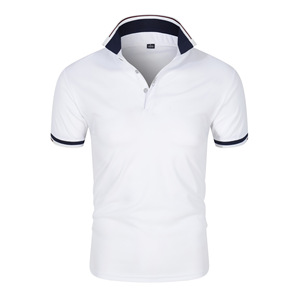 <span class=keywords><strong>Chemise</strong></span> POLO d'été de couleur unie T-shirt de style sportif <span class=keywords><strong>tendance</strong></span> pour hommes à manches courtes <span class=keywords><strong>2022</strong></span> Top pour hommes - Product Image 2