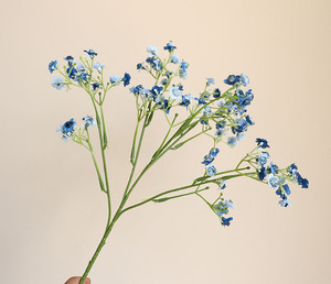 ช่อดอกไม้ประดิษฐ์ดอกยิปโซฟิลาสำหรับตกแต่งงานแต่งงานทำจากยางนุ่มเหมือนจริงทำด้วยมือ - Product Image 3