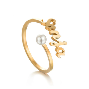 Đĩa Tên Chữ Cái Tùy Chỉnh Tự Làm Tên Tùy Chỉnh Bằng Thép Không Gỉ Nhẫn Mở Tùy Chỉnh Có Thể Điều Chỉnh - Product Image 5