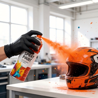 Peinture aérosol en gros 450 ml, effet chrome et craquelé, résistante aux UV, pour auto et graffiti, directement du fabricant