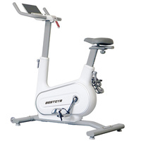 Bicicleta de Ejercicio con Resistencia Magnética de Electricidad Autogenerada, Perilla Inteligente, Volante de Inercia de 6 kg, Capacidad de 120 kg, para Belleza Corporal, Cardio y Ciclismo