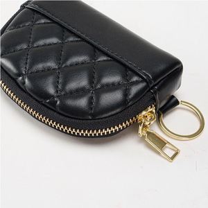 Women's Chic <b>Small</b> Coin <b>Purse</b> with Fish Design HalfMoon Shape Card Holder Key Ring - Product Image 3