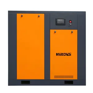 Compressor de ar industrial tipo parafuso giratório elétrico pequeno, de alto desempenho, 7,5KW 22KW