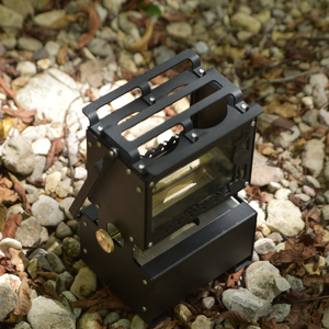 <span class=keywords><strong>Lampe</strong></span> à pétrole portable rétro en acier au carbone, alimentée au gaz, pour camping et barbecue avec vue sur les flammes et lanternes de camping pour usage extérieur - Product Image 5