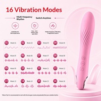 Vibrateur Masseur Électrique Silencieux Portable pour Femme, Jouet Adulte Étanche IPX5 (Inférieur à 45 dB)