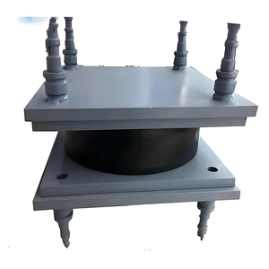 Highway Bridge Seismic Isolation Rectangular and Circular Elastomeric Bearing High Damping Bridge Rubber Bearing - Product Image 4