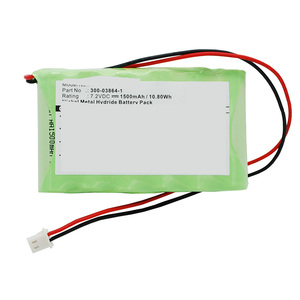Sistema de alarma de 7,2 V, batería Ni-MH para <span class=keywords><strong>ADEMCO</strong></span> 103-301179 300-03864-1, 2-300-1, 2-03865-300 03866, GP130AAM6BMX 55026089- - Product Image 1