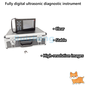 Veterinair Echografie Diagnostisch Instrument Goedkoop Draagbaar Handheld Eenvoudig <span class=keywords><strong>Scan</strong></span> Dierenarts Echografie Scanner Machine Ruisheng - Product Image 2
