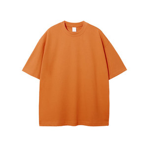 T-shirts vierges tricotés en coton 100% lourd de qualité supérieure pour hommes T-shirts surdimensionnés - Product Image 1