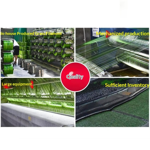 <span class=keywords><strong>Gazon</strong></span> <span class=keywords><strong>artificiel</strong></span> en plastique 10 mm pour jardin d'enfants, parc d'attractions, mariage, exposition, pelouse sportive - Résistant à l'usure, haute densité - Product Image 4