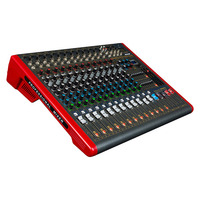 Console de mixage audio 8 canaux avec 99 effets DSP pour MP3, égaliseur 3 bandes par canal, interface audio USB intégrée, protection de sécurité
