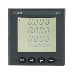 Acrel 3 phase energy panel mount smart electric kwh energy meter multifunction power monitoring devices