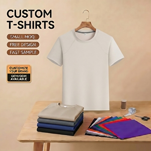 T-shirt uni pour homme à séchage rapide, personnalisable avec logo imprimé numériquement, décontracté, sportif, pour la vente en gros - Product Image 1