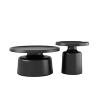 Meubles de salon créatifs en vente en gros ensemble de petite table basse ronde table d'appoint de luxe simple et moderne table basse pour la maison
